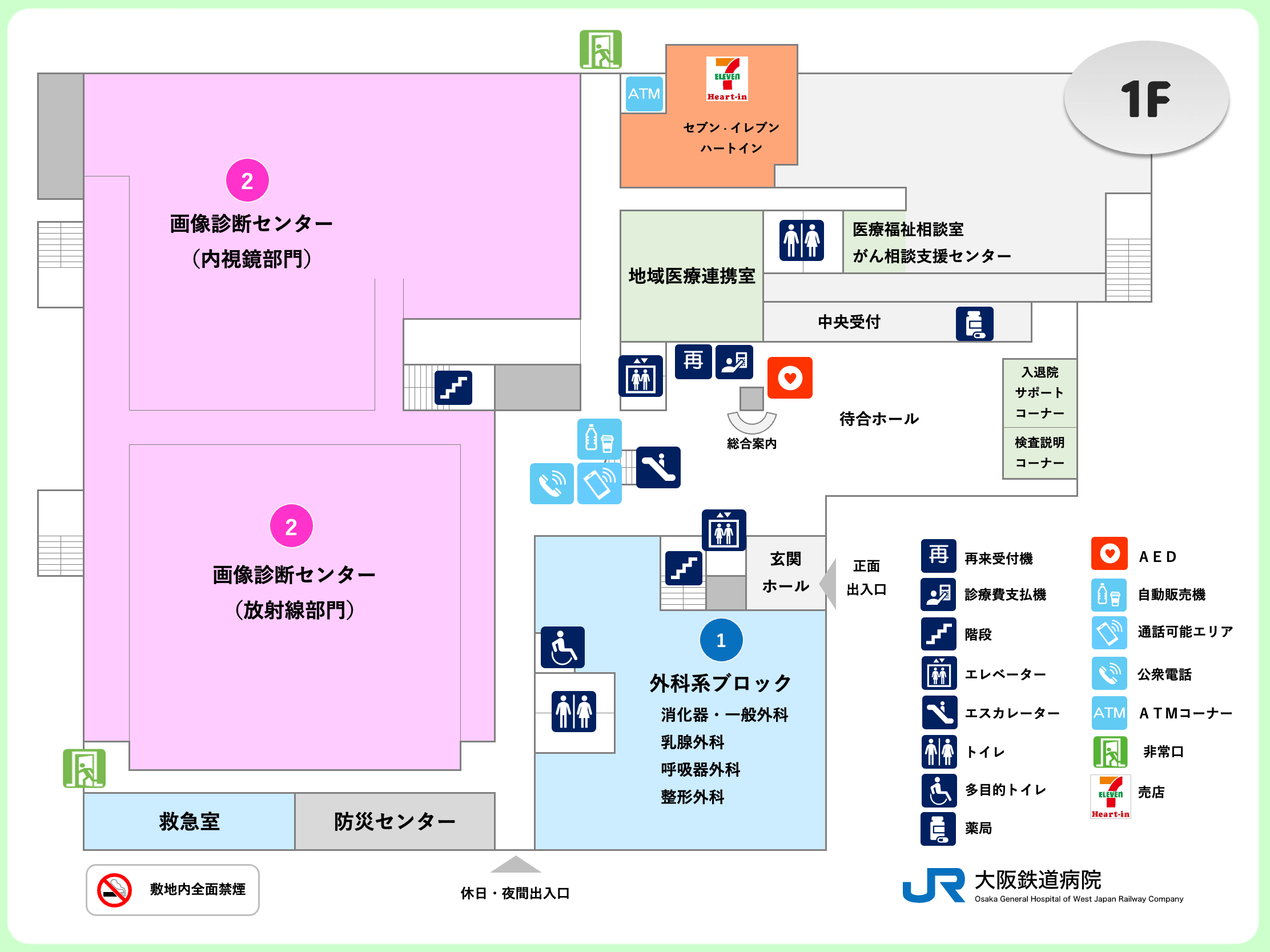 1F平面図